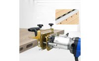 2 in 1 Invisible Fastener Slotting Bracket High Effective Slotting Bracket 65mm Compatible Mortise Jig CNC Machined for Woodworkers