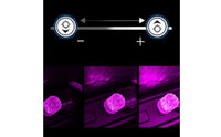 USB Light with Touch Control Decorative Lamp Lightweight for Vehicle Cabin