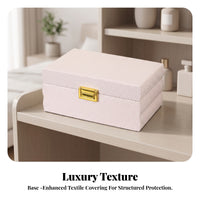 Elegant Woven Jewelry Box