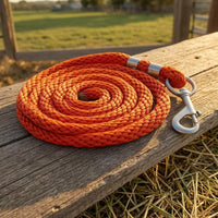 Horse Guide Rope   Braided Guide Rope   Textured for Equestrians, Stables, Ranches, Riding Schools