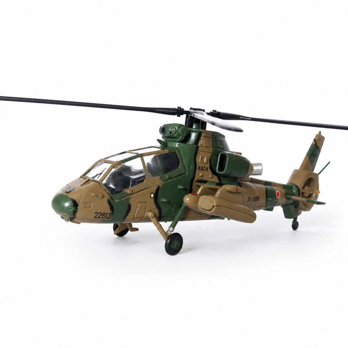 OH-1 Shadow Model Alloy Reconnaissance Helicopter Model Detailed