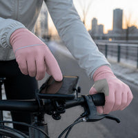 Women's Winter Cycling Gloves with Windproof, Waterproof, and Touchscreen Features