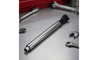Reversible Ratchet Wrench Long-Handled Drive Ratchet Chrome Steel Socket Wrench Straight for Mechanics, Diyers, Automotive Repair, Maintenance, Garage