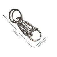 Key Chain Feathered Friend Keychain Clips Keychain Personal Accessory for Car Keys