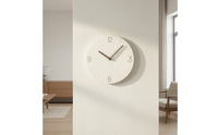 Silent Wall Clock Quiet Minimalist Wall Clock Operated for Light Sleepers, Uncluttered Aesthetic Fans, Bedroom