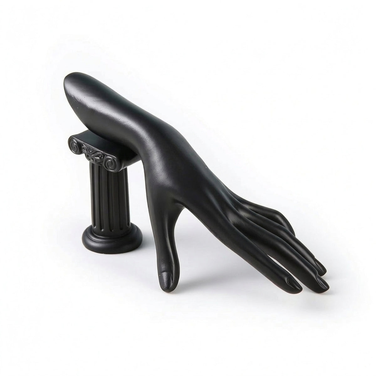 Matte Jewelry Display Hand Realistic Hand Band Display Stand Elegant Sculptural for Jewelers, Boutique