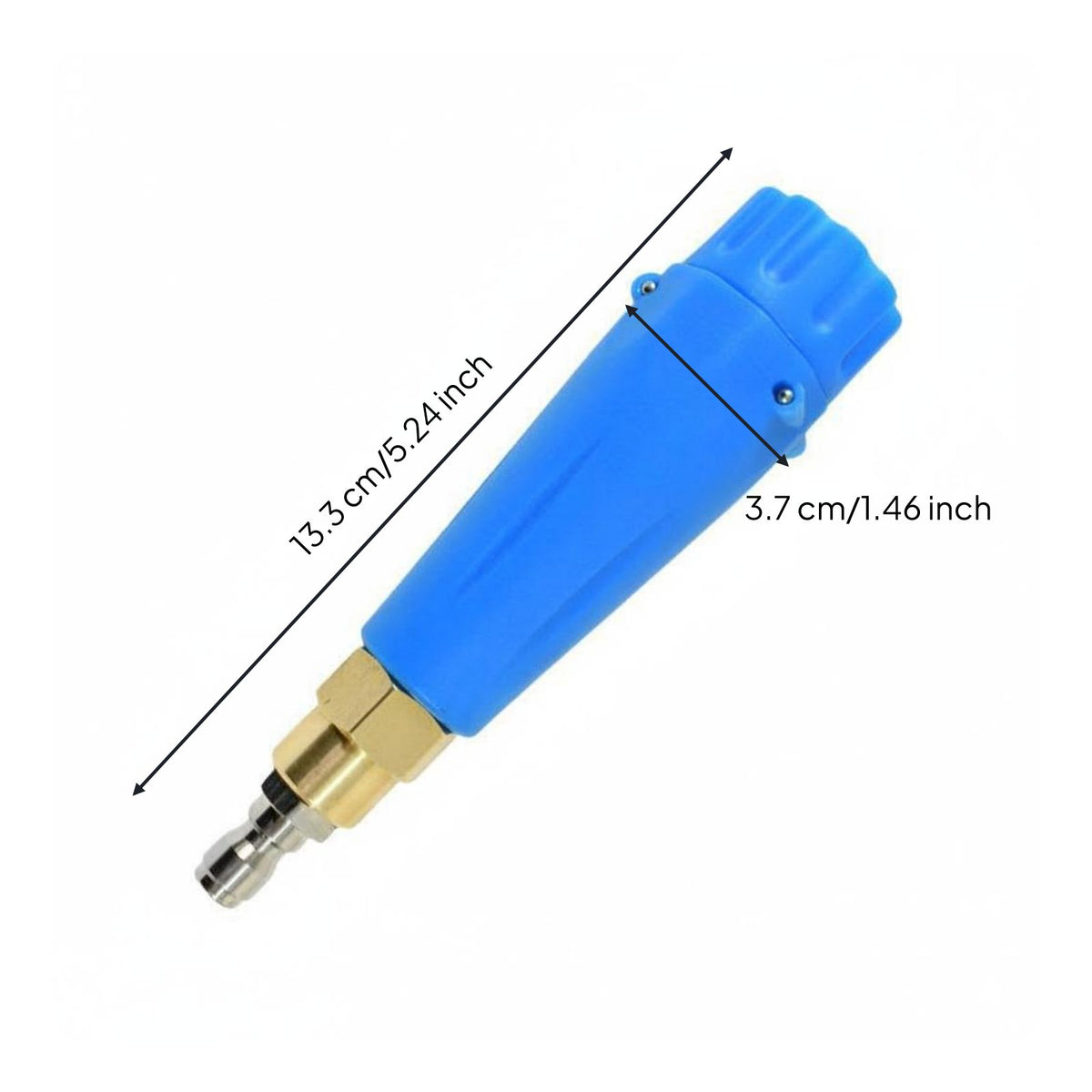Heavy Duty M14 Thread Foam Nozzle Long-Lasting High Pressure Foam Nozzle Lightweight for DIY Enthusiasts, Siding Cleaning