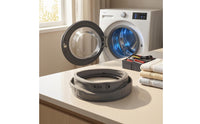 Replacement Washer Door Boot Seal Sturdy Front Load Washer Door Seal Flexible Leakproof for DIYers