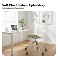 Height Adjustable Caster Base Armchair Modern Minimalist & design Desk Chair 360-Degree rotate Office Furniture effortless Rolling Casters for Home Workers, Students, gaming enthusiasts, Study Room, Bedroom