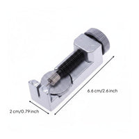 Adjustable Height Watch Band Link Remover Easy to Use Watch Bracelet Peg Remover Extra Replacement Compact Storage