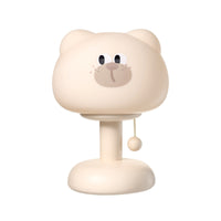 Cordless Animal Night Light with Pull Cord Dimmable Silicone Nursery Lamp Portable Rechargeable Desk Lamp Cute for Children, Toddlers, Baby, Bedroom