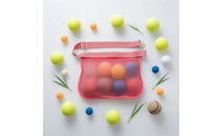 Waist-Mounted Ball Bag Rounded Rectangular Waist Ball Bag Buckle Fastening Training Accessory