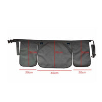 Nylon Twill Waist Apron Bag Adjustable Waistband Encircling Waist Bag Large Front Pocket Tool Belt Pouch Long-Lasting for Casual Outdoor Use, Everyday Carrying