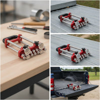 Sheet Metal Bender Bench-Top Edge Forming Tool Quick-Rolling Bender for Workshop, Roofing