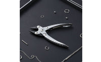 Precision Pliers with Non-Slip Handle Mini Tools for Wire Wrapping