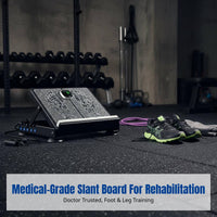 Incline Slant Board, Medical Standing Stretch Rehabilitation Equipment, Foot Calf Leg Training, Adjustable Angles