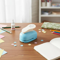 Flower Shape Punch Cute Design Star Shape Punch Springeffortless Craft Tool for Paper Crafts, Card Making