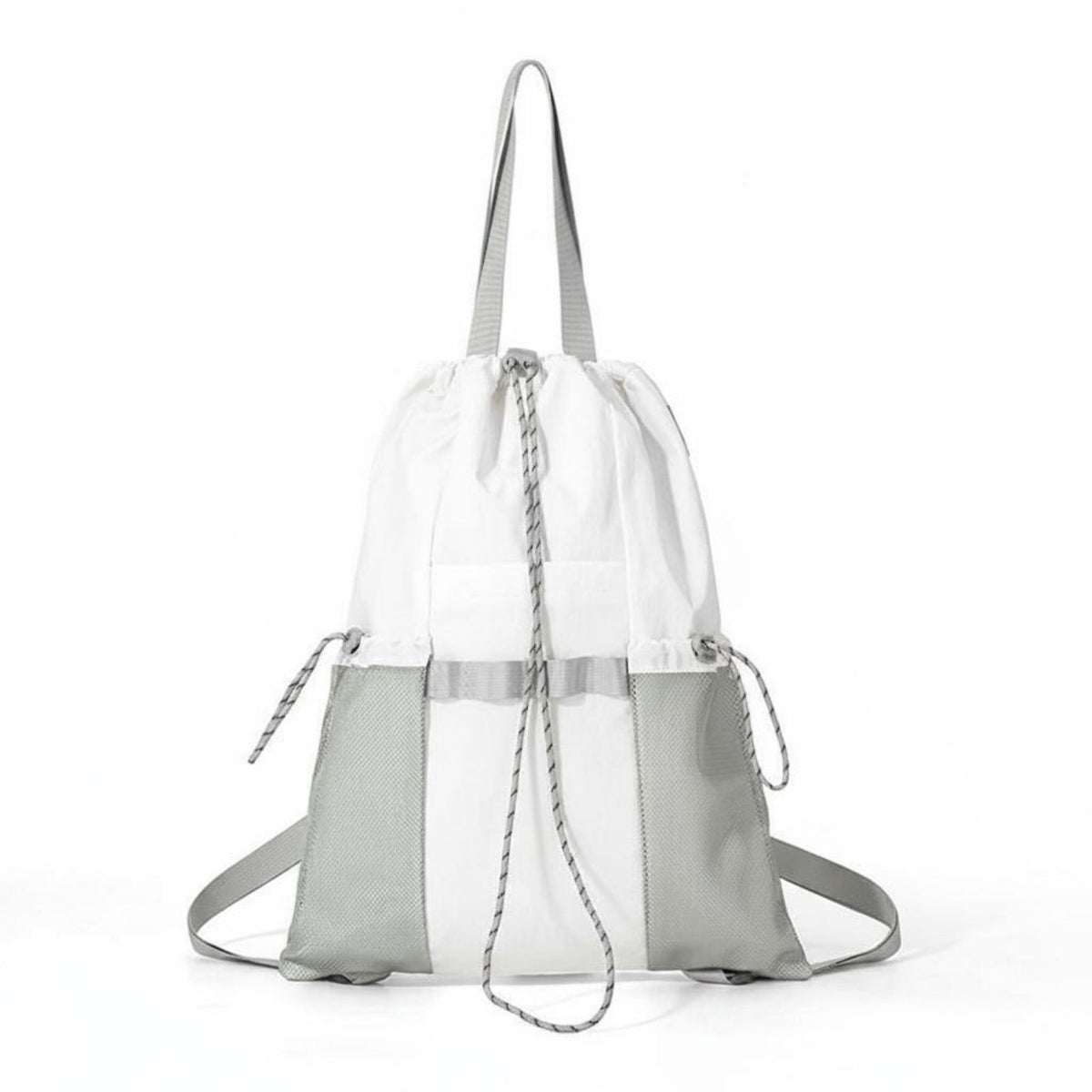 Drawstring Backpack Ultralight Badminton Racket Bag Doublefunctional Design Lightweight Gym Sack for Students, Athletes, Hiking, Beach