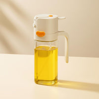 2 in 1 Oil Spraying Bottle and Dispenser Food-Grade Material Pourer Reusable Kitchenware for Air Fryer Users