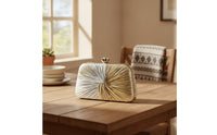 Evening Clutch Structured Hard Clutch Party Formal Handbag for Weddings, Parties