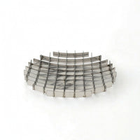 Metal Fruit Tray Minimalist Stainless Steel Fruit Bowl Round Storage Holder for Dining Table