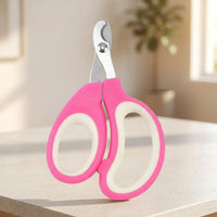 Nail Clippers for Felines and Dogs, 2 Pack Stainless Steel Pet Nail Clippers for Small Animals, Scissor Style for Non-Slip Pet Grooming and Care