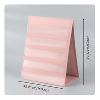 Freestanding Tabletop Pocket Chart Foldable Desktop Pocket Chart Compact Long-Lasting for Teachers, Tutors, Classroom, Small-Group Teaching
