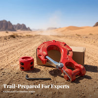 Heavy-Duty Cast Tow Hook G70 Alloy Steel Offvehicle Extraction Gear for UTV Use