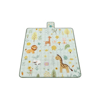 Waterproof Picnic Mat with Carry Loop Compact Foldable Picnic Blanket Soft Foldable Beach Mat Easy-to-Clean for Picnics