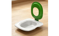 Cat Toilet Training Aid with Removable Tray Two-Layer Cat Toilet Training Device with Hinged Training Rim Pet Supplies Hygienic