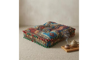 Tufted Floor Pillow Soft Padded Quilted Seat Cushion Tatami Cushion for Bay Window, Sofa