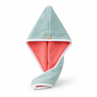 Microfibre Towel Wrap for Women, Super Absorbent Turban for Adults, Lightweight Fleece Post Bath 25 x 60 cm