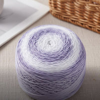 Gradient Milk Yarn Beginner Friendly Milk Yarn Anti-Pilling Crafting Material for DIY Enthusiasts, Beginners, Knitting, Crocheting