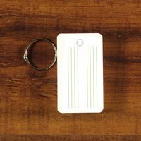 Blank Colored Flashcards with Iron Ring, 50 Sheets, for Vocabulary and Pinyin Learning, English Word Notebook, Memo Pad