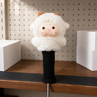 Sheep Golf Headcover Knitted Soft Golf Headcover Covering Sports Gear