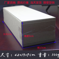 Rectangular Corrugated Cardboard Shipping Boxes for Rods and Artwork