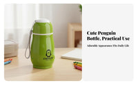 Double Walled Stainless Steel Penguin Vacuum Bottle Keeps Hot & Cold Penguin Vacuum Bottle Long-Lasting Insulation for Adults, School