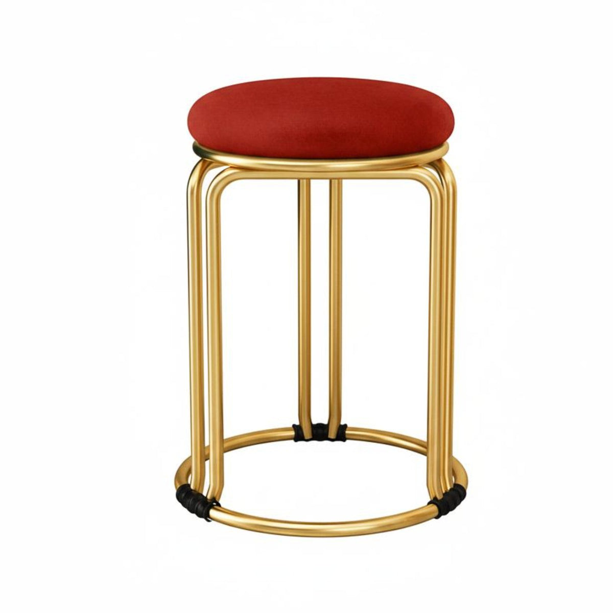 Stackable Round stackable Seat Space-Saving Round Backless stackable Chair Modern Design Portable Stool Easy to Clean for Party Hosts, homeowners, Dining Room, Kitchen, Entryspace, Classroom