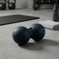 Deep Tissue Peanut Massage Ball Firm Double Massage Ball Long-Lasting Fascia Roller Lightweight for Home, Gym, Travel