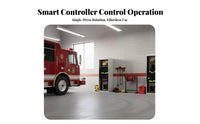Firefighter Gear Rack Stainless Steel Rotating Turnout Gear Stand Quick Change Design Fire Station Equipment Locker for Emergency Responders