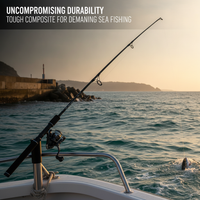 AOSHA Qianjun 2.1m Ultralight Lure Fishing Rod M Power Fiberglass Stream Handle Spinning/Casting Rod