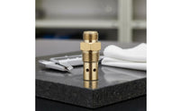 Threaded Brass Vertical Check Valve Compressor Unidirectional-Way Valve Side Vent Holes Hardware Part