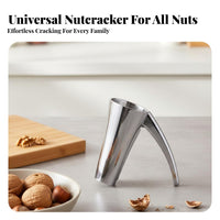 Easy Cracking Zinc Alloy Pecan Sheller Keeps Kernel Intact Walnut Sheller Tool Ergonomic Handle for Families, Home Cooks, Holiday Gatherings