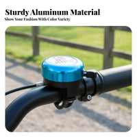 Aluminum Alloy children's Cycle Bell Loud and Clear Sound Cute Bike Bell Crisp Chime T Single for Girls, Toddlers, Cycling, Park