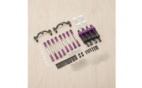 RC Car Upgrade Kit with Shock Absorbers Slop Shock Absorbers Stable Mounting Accessories Set for 1/16 C14