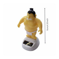 Sumo Athlete  Figurine Rocking Car Dashboard Ornament Car Dashboard Decoration for Drivers, Office Desk, Bookshelf