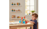 Screw Assembly Toy Develops Fine Motor Skills Kids Construction Imagination Kids Wooden Tool Set for Preschoolers, Daycare