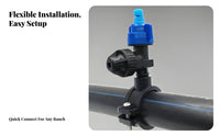 Leak-Proof Cowshed Cooling Sprinkler Long-Lasting Wide-Angle Fan Spray Nozzle for Dairy Farmers, Cowsheds, Pastures