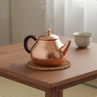 Japanese Design Teapot Thickened Small Copper Tea Kettle Handmade Look