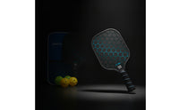 2 Pieces Carbon Fiber Pickleball Paddle Set Beginner-Friendly Pickleball Paddle Set with Balls Long-Lasting Sporting Goods Portable for Outdoor Courts